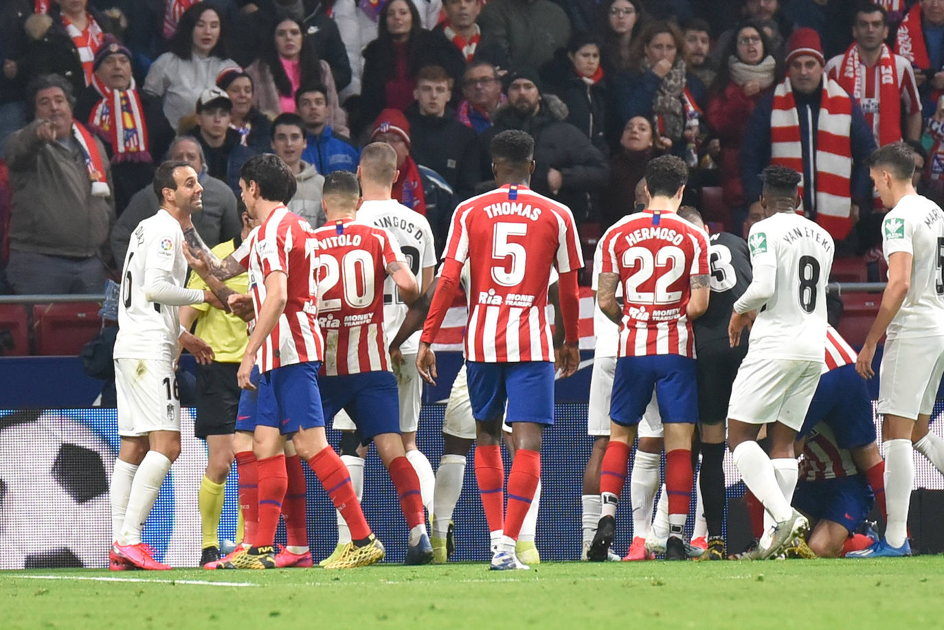 Así fue la primera visita del Granada al Wanda Metropolitano