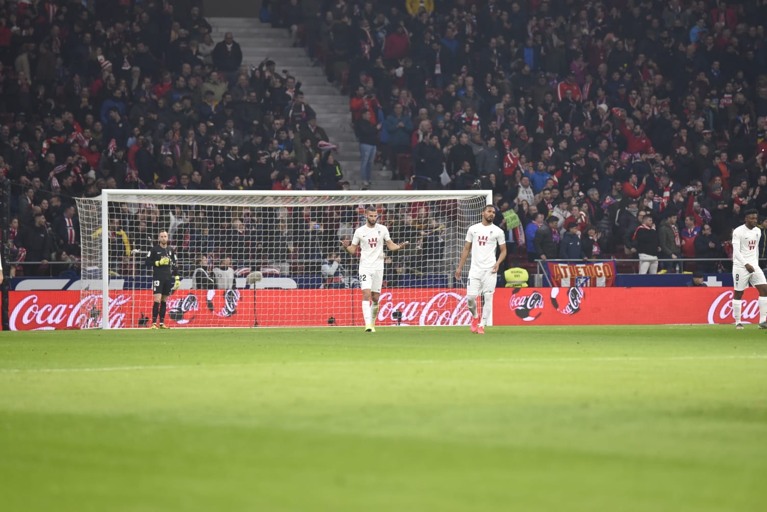 Así fue la primera visita del Granada al Wanda Metropolitano