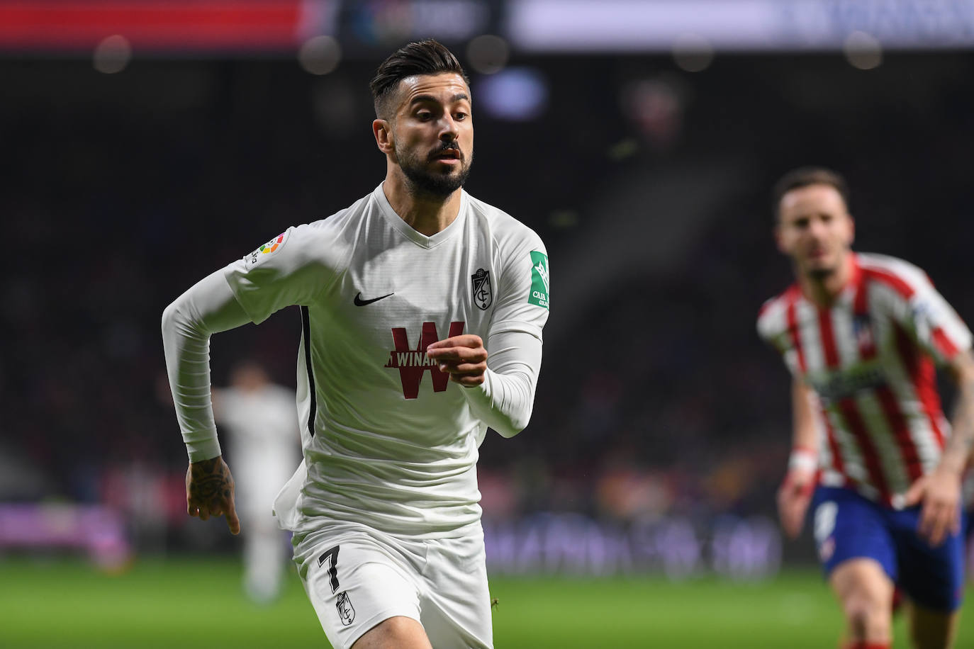 Así fue la primera visita del Granada al Wanda Metropolitano