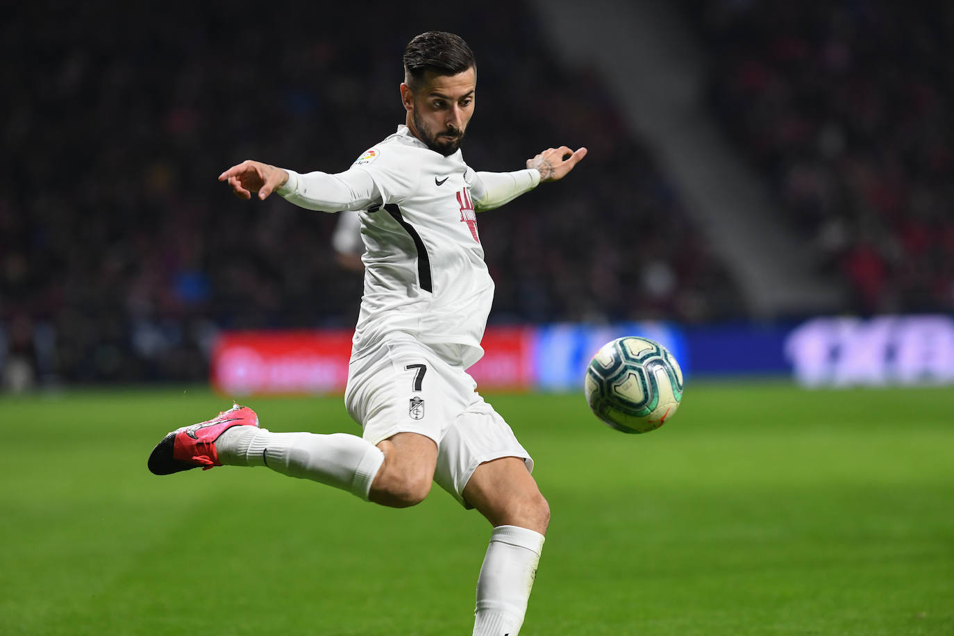 Así fue la primera visita del Granada al Wanda Metropolitano