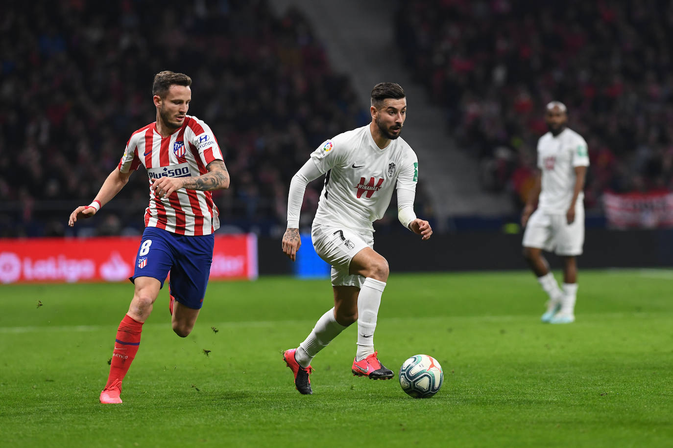 Así fue la primera visita del Granada al Wanda Metropolitano