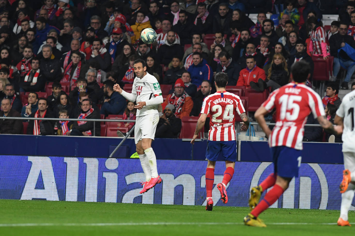 Así fue la primera visita del Granada al Wanda Metropolitano