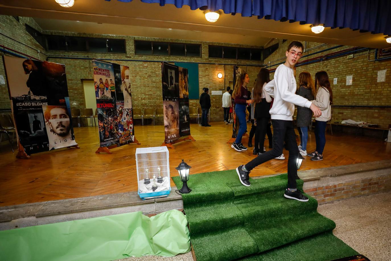 Fotos: Una madrugada de Oscar en el colegio CajaGranada