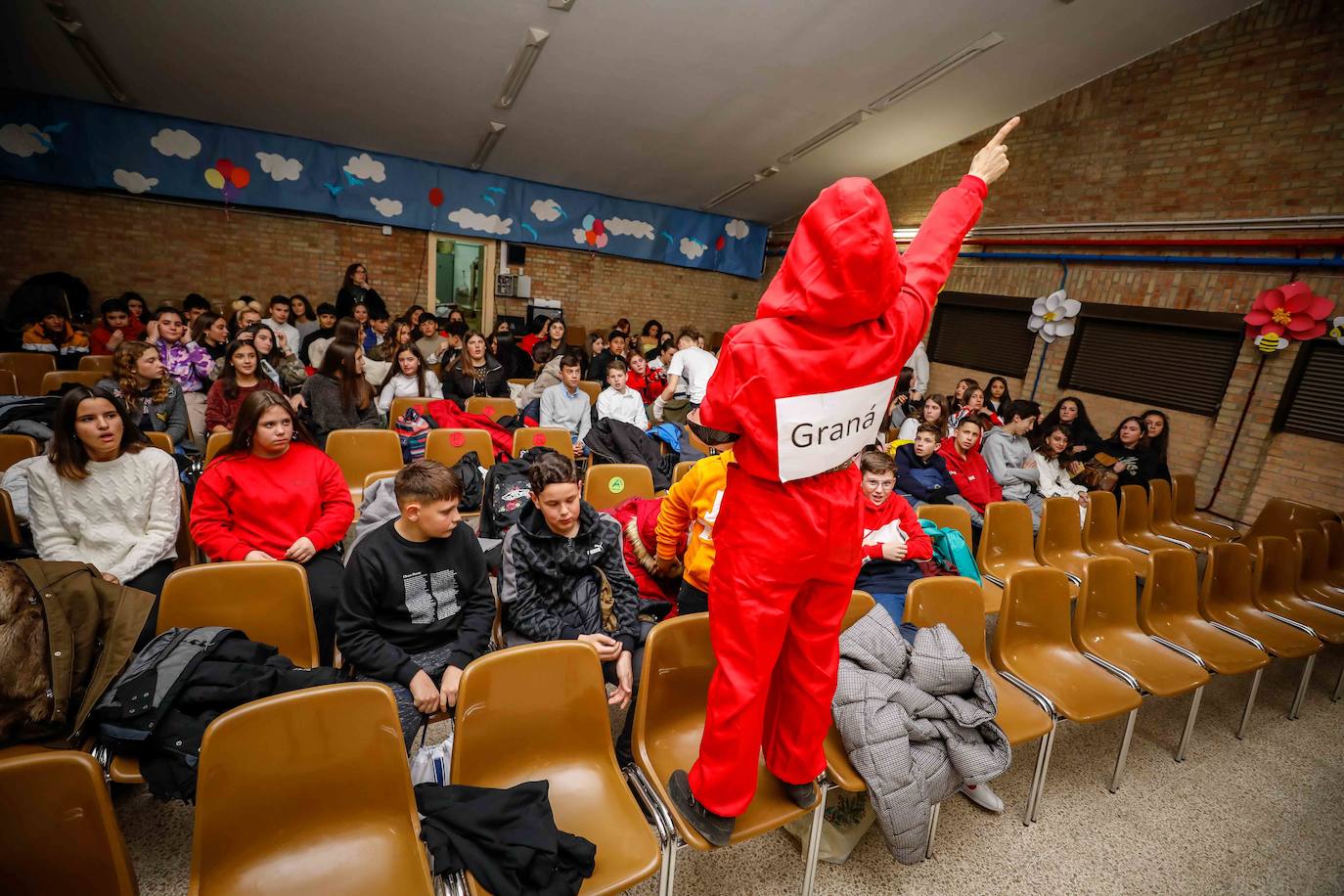 Fotos: Una madrugada de Oscar en el colegio CajaGranada