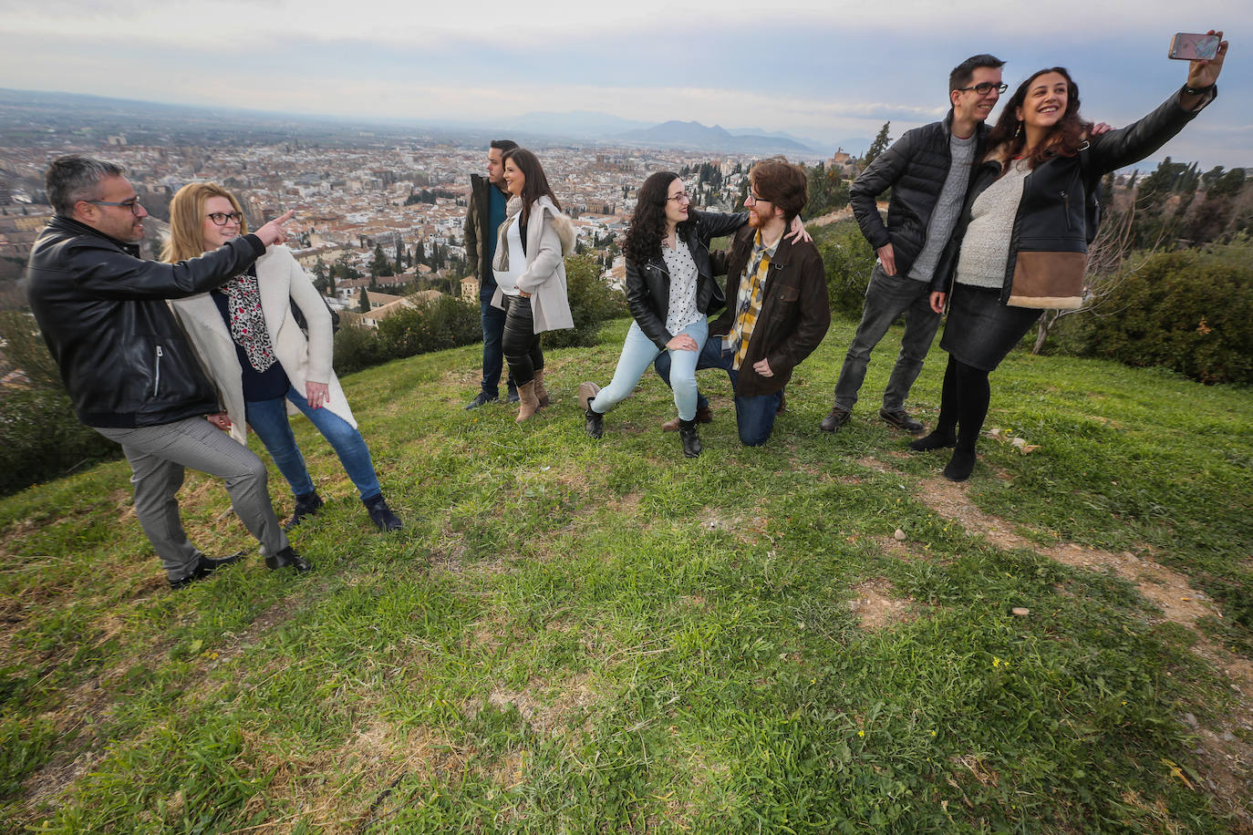 Fotos: 14-F | Una sesión de fotos por amor a Granada