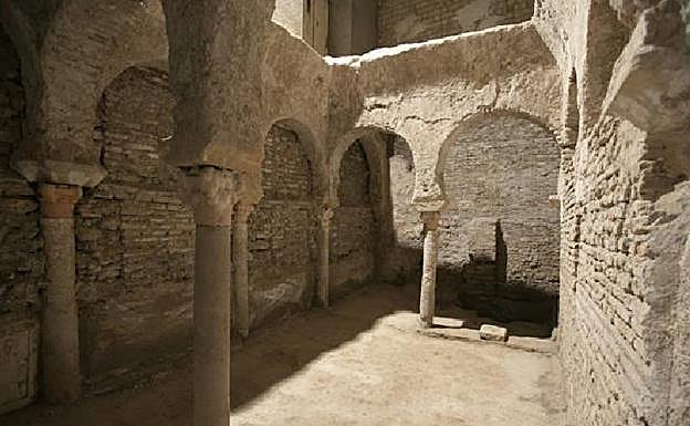 Detalle de los baños del colegio de Las Mercedarias