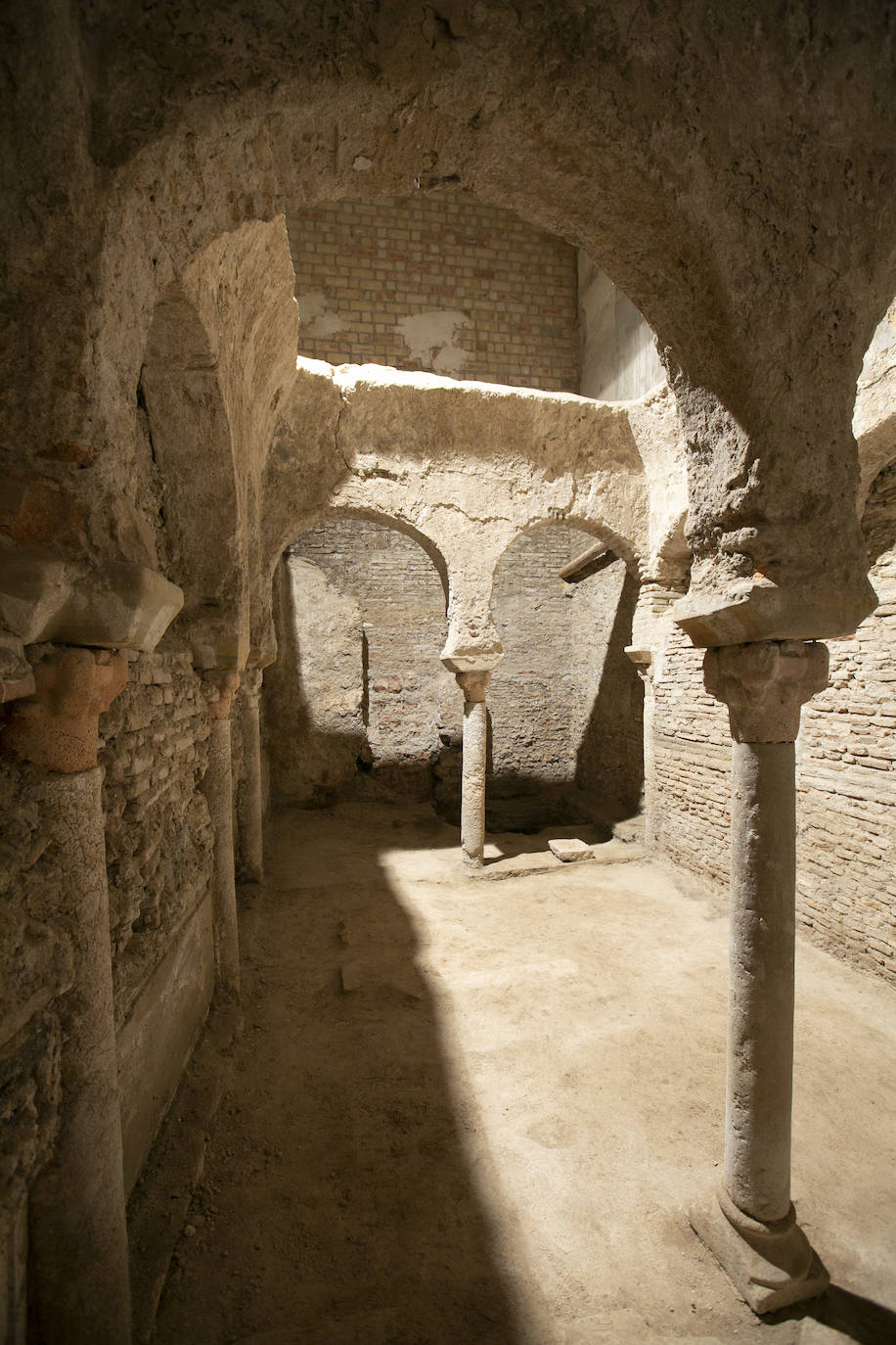 Los baños del Colegio en la actualidad 