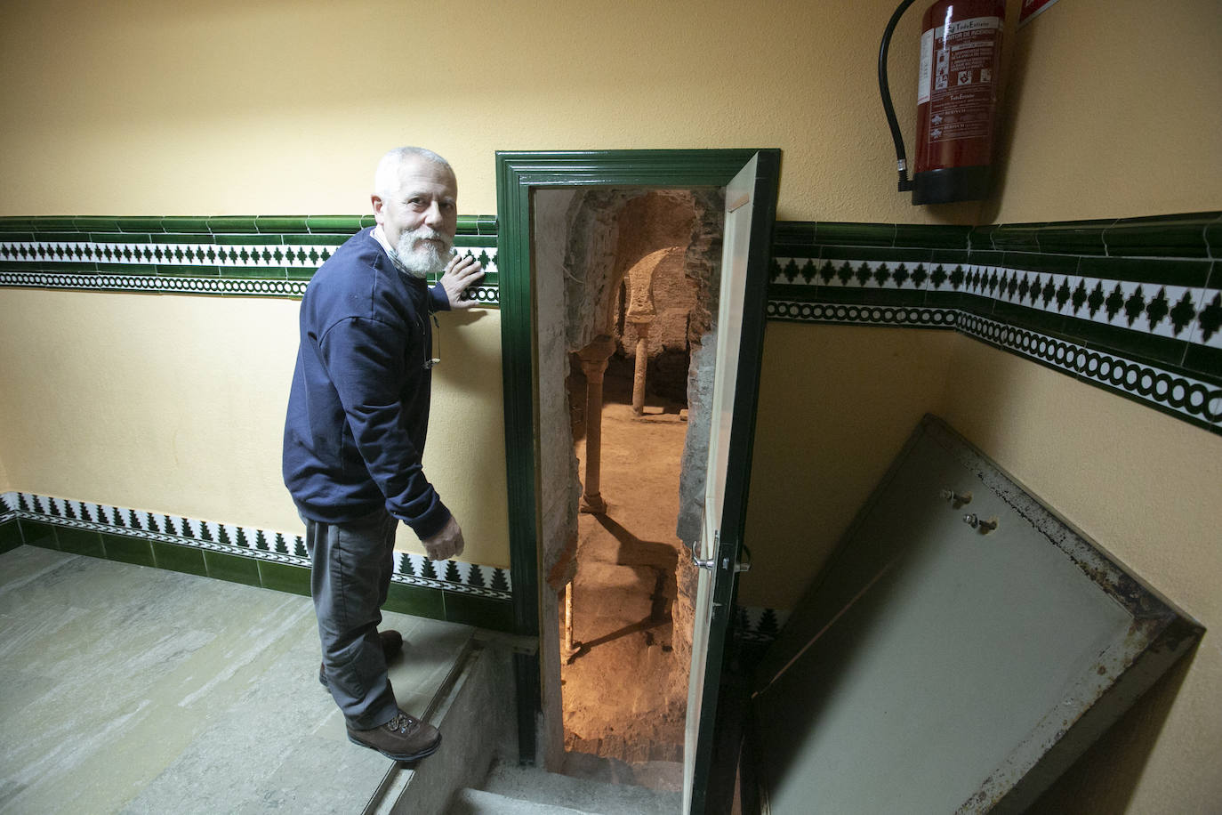 Los baños del Colegio en la actualidad 