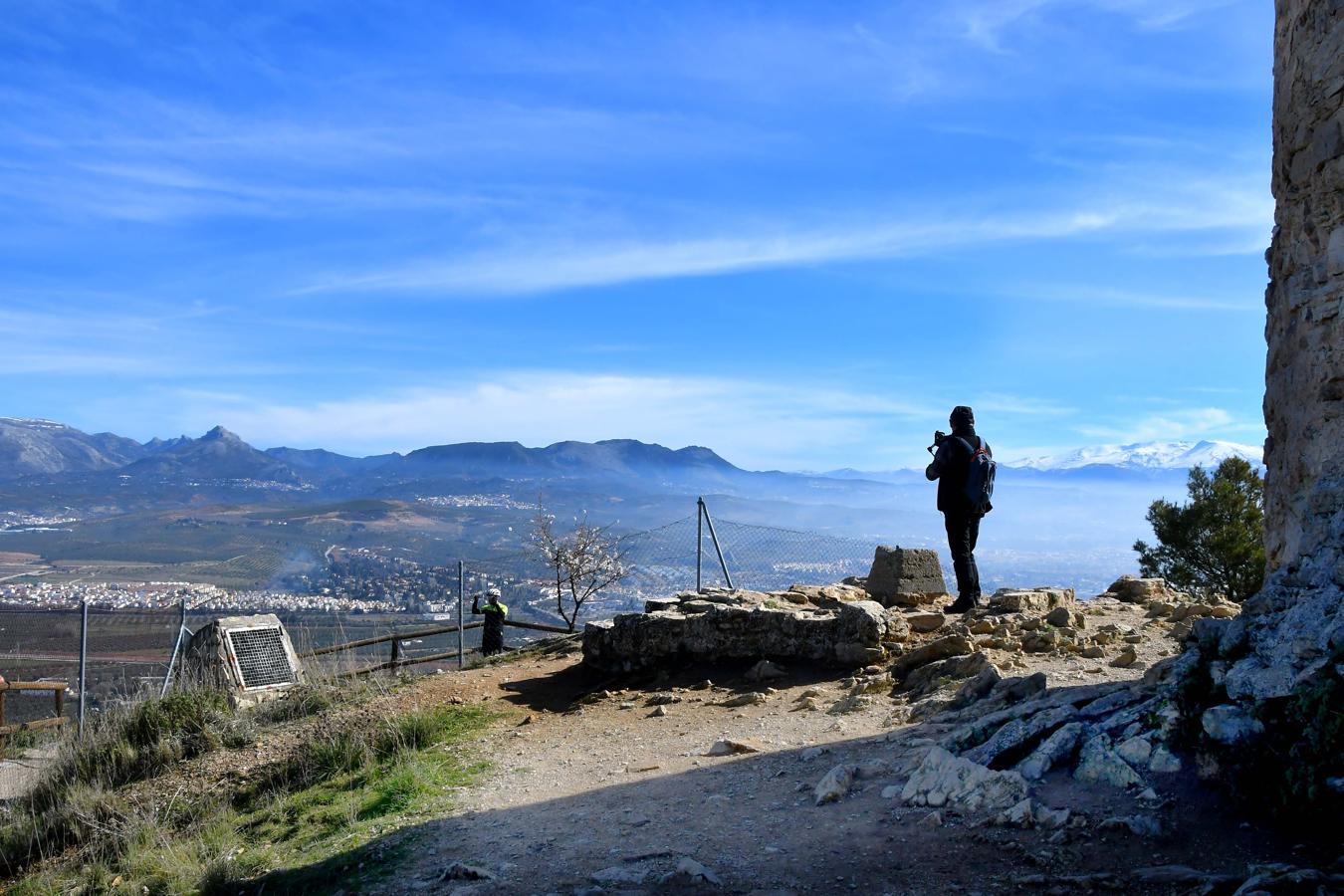 Ruta hacia el Torreón de Albolote, en Sierra Elvira 