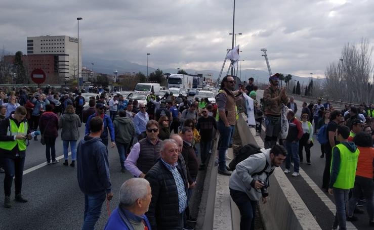 La gran tractorada de Granada vista desde dentro