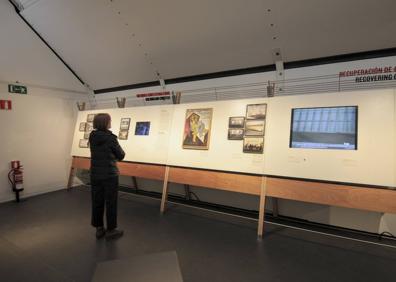 Imagen secundaria 1 - Una exposición gratuita muestra los secretos del Guernica en el centro de Granada