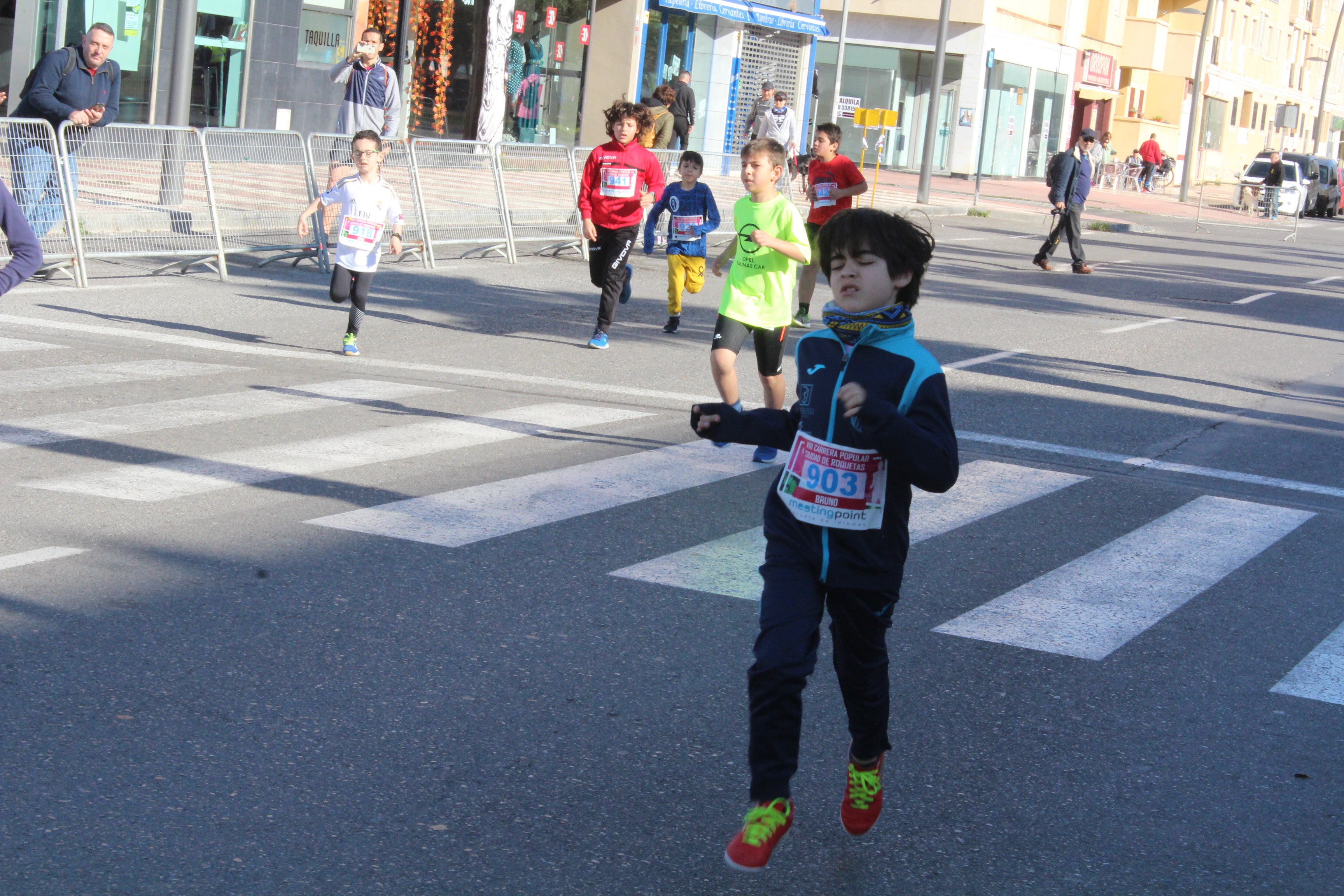 La prueba se ha celebrado por el casco urbano con participación récord