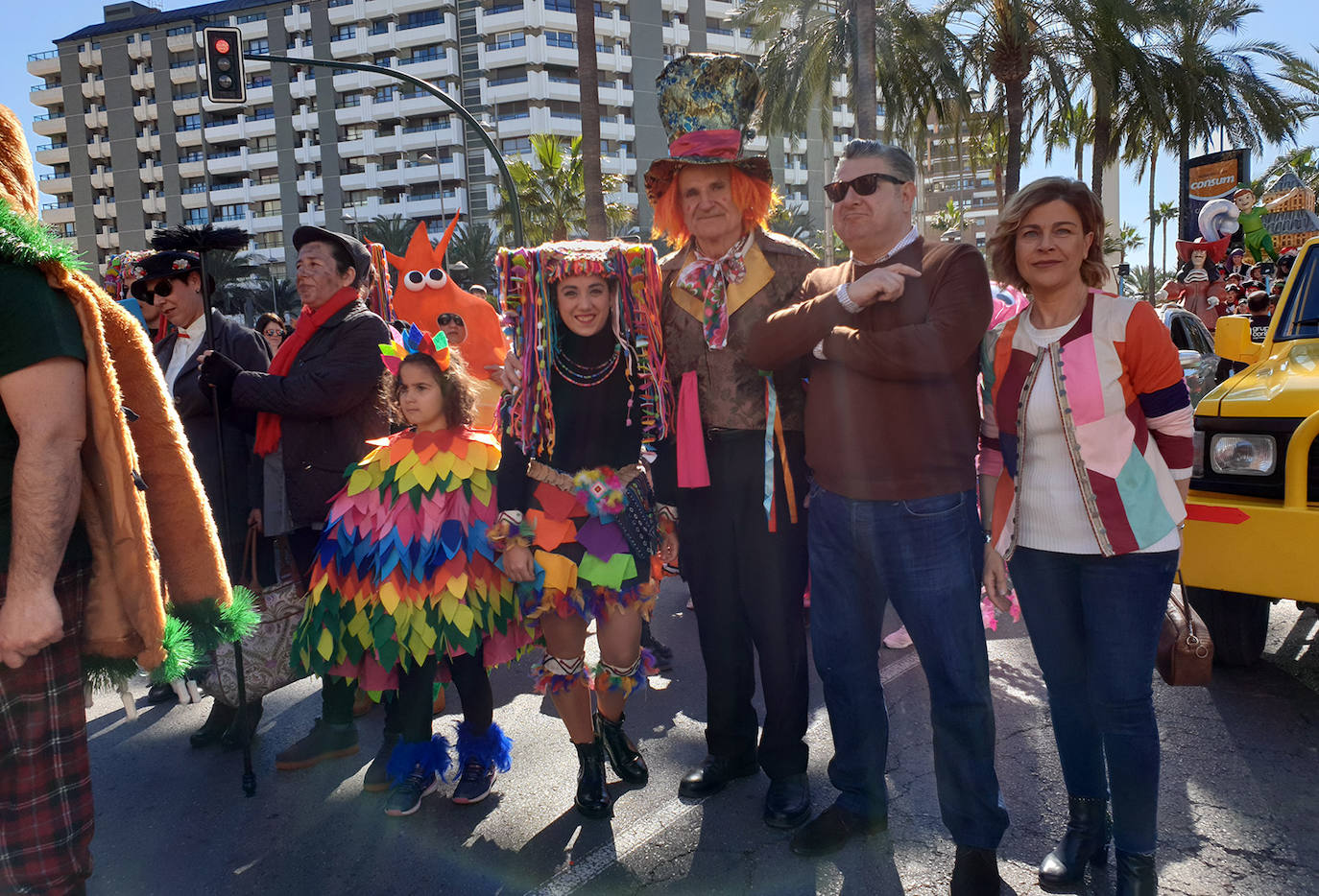 Nuevo éxito de participación en el desfile de Carnaval