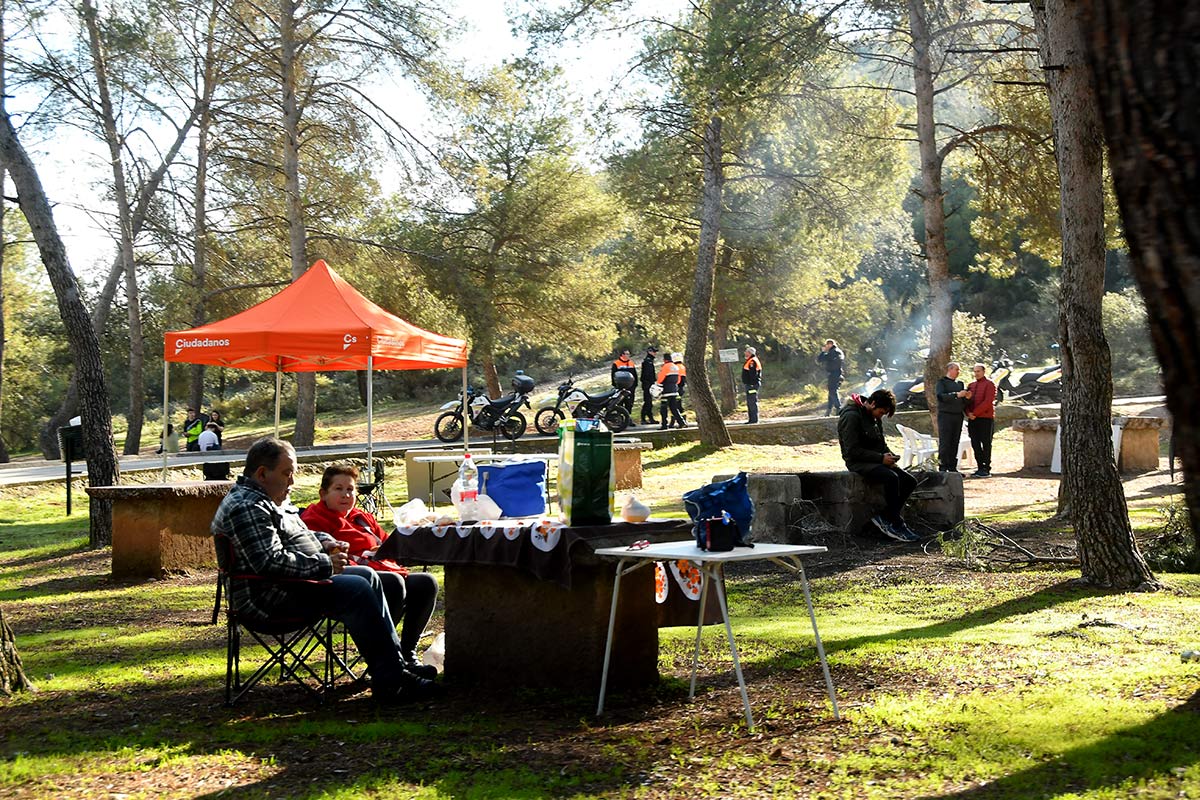 Un domingo al aire libre en el área recreativa Sierra Elvira, Torreón de Albolote