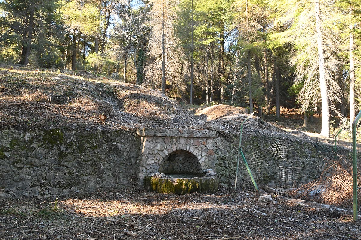 Las antiguas albercas y fuentes de las reforestaciones del siglo XX recuperan su imagen 