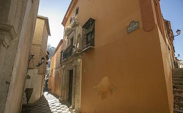 El palacete, que se halla en la cuesta de Santa Inés de la capital granadina. 