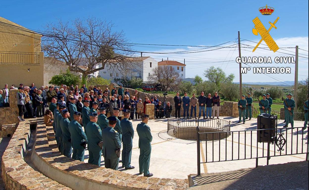 Acto celebrado este sábado en Oria.