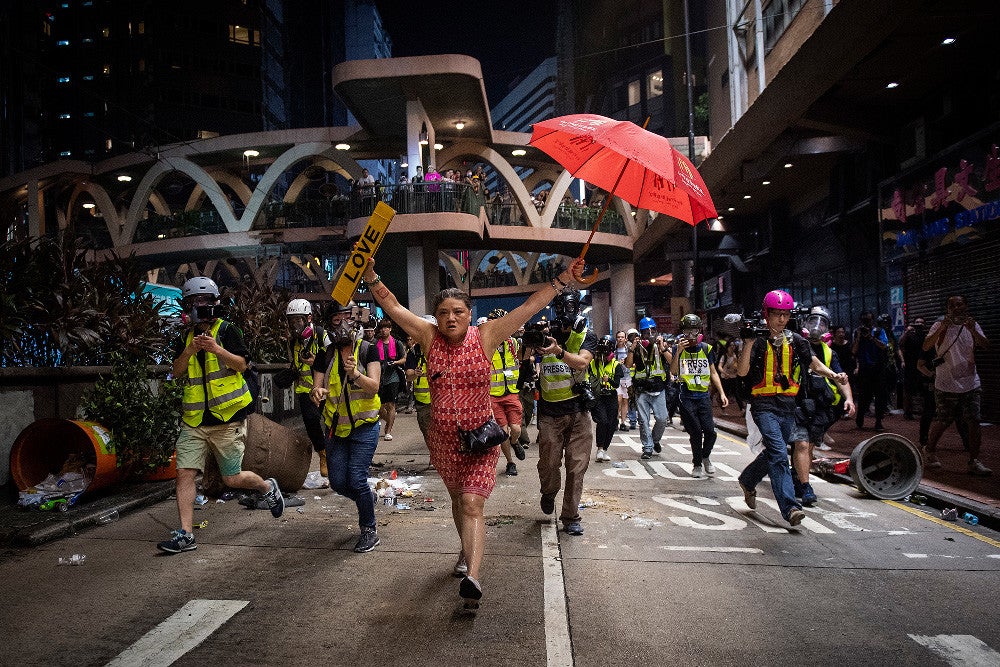 'Hong Kong Unrest' © Nicolas Asfouri (Dinamarca)