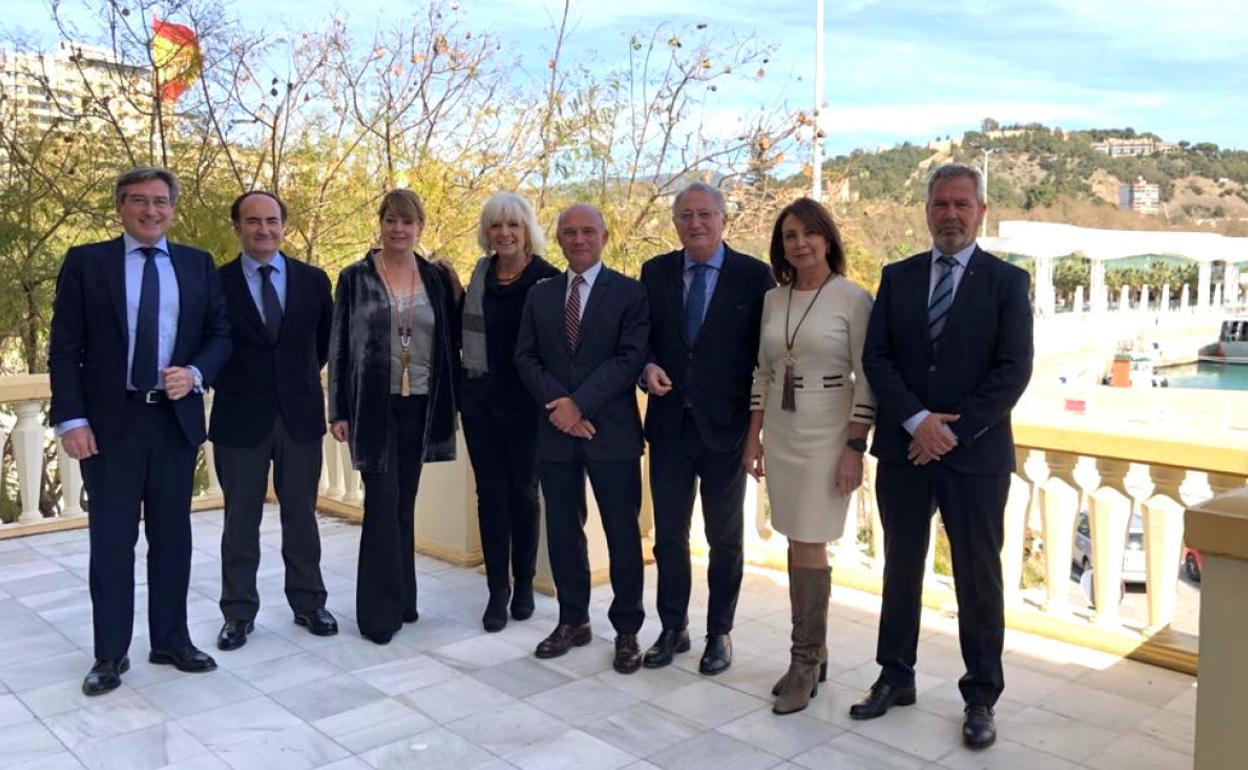 Los presidentes de las autoridades portuarias se han reunido en Málaga.