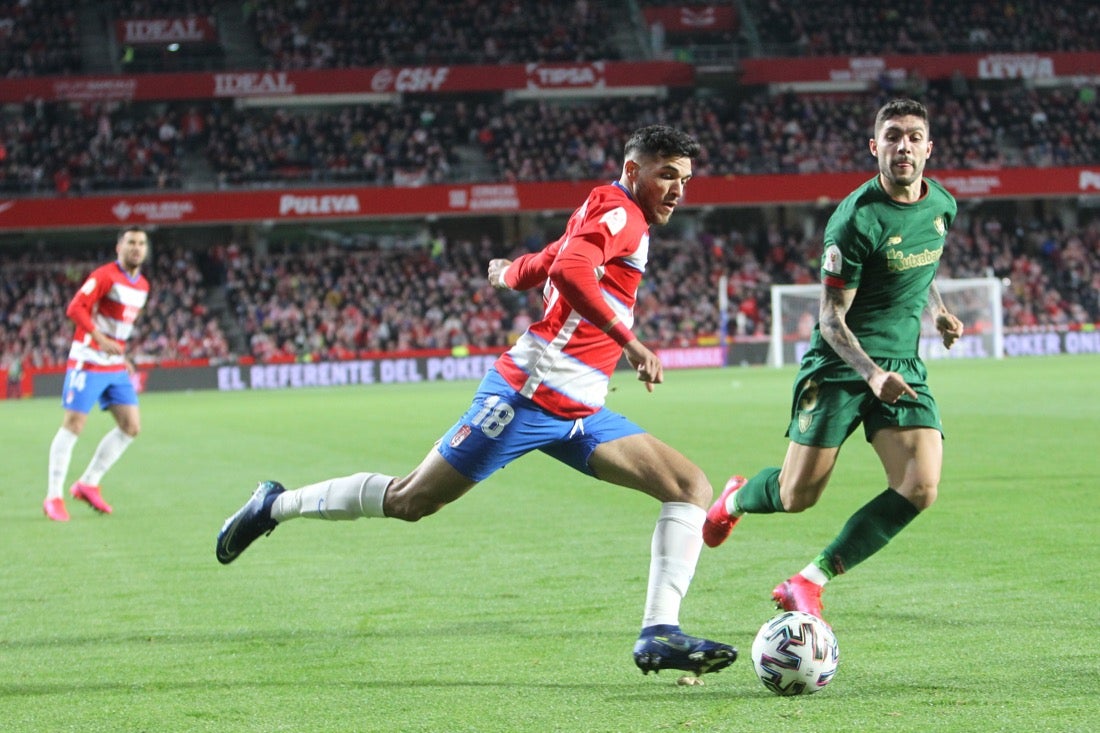 Las mejores imágenes de los momentos más destacados del duelo copero en Los Cármenes