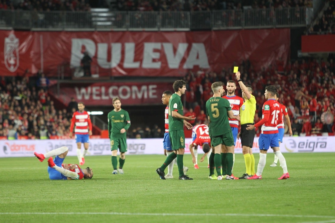 Las mejores imágenes de los momentos más destacados del duelo copero en Los Cármenes