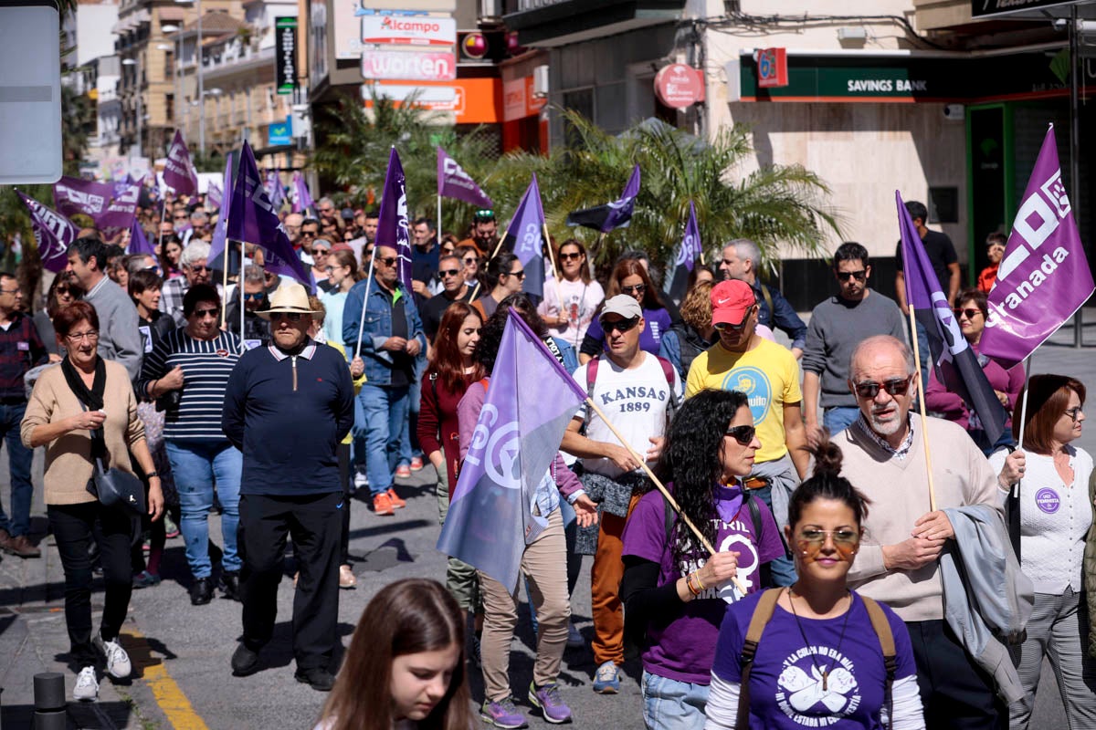 La ciudad costera también se ha echado a la calle este 8-M