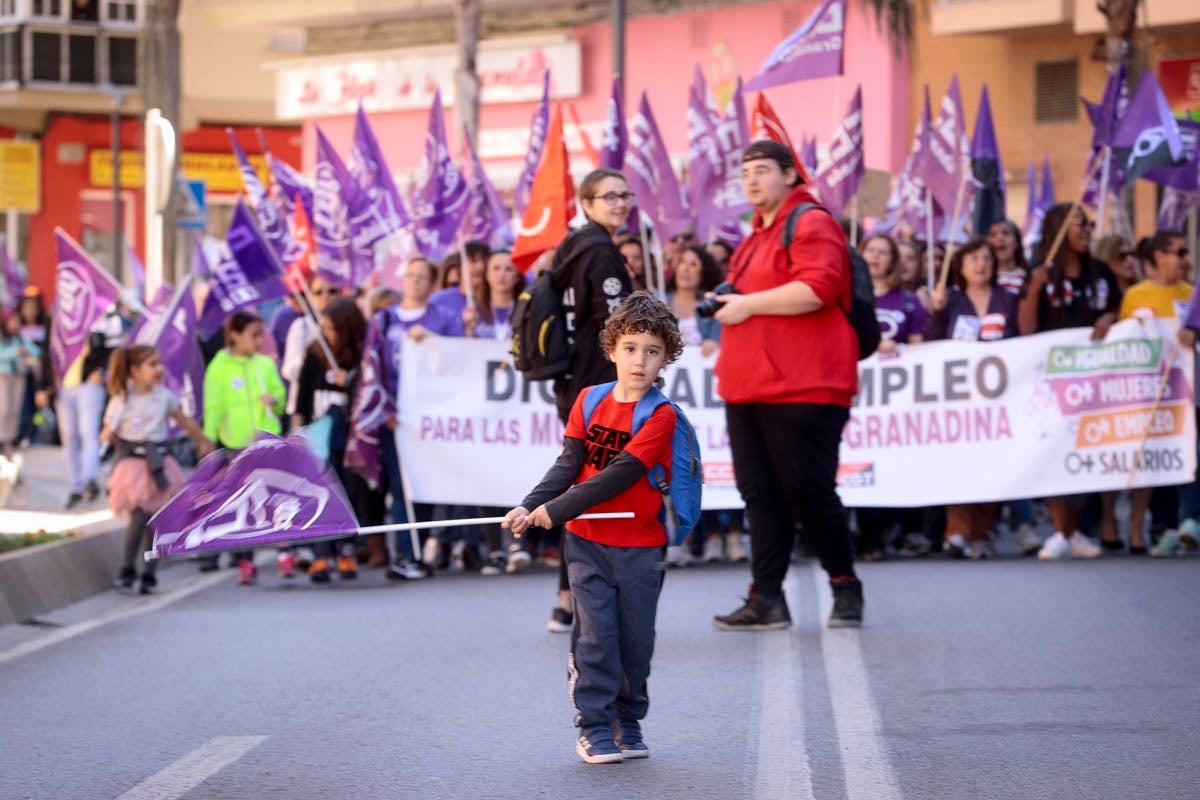 La ciudad costera también se ha echado a la calle este 8-M