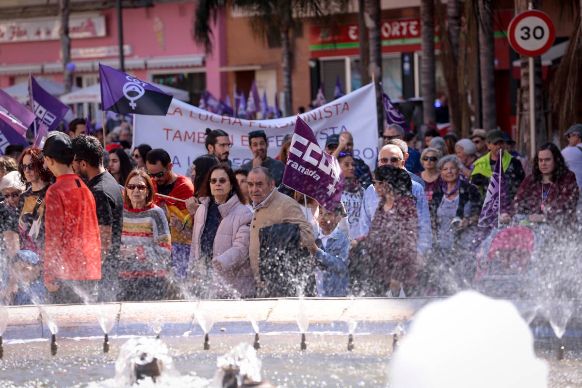 La ciudad costera también se ha echado a la calle este 8-M