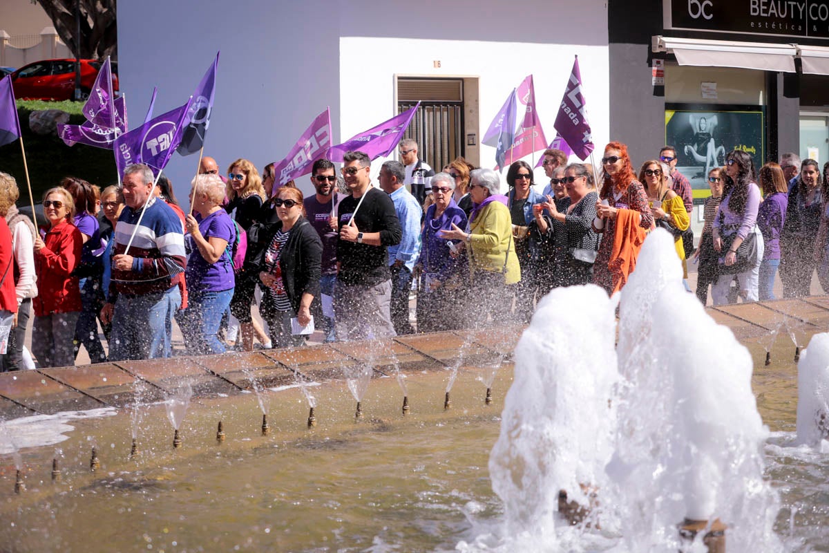 La ciudad costera también se ha echado a la calle este 8-M