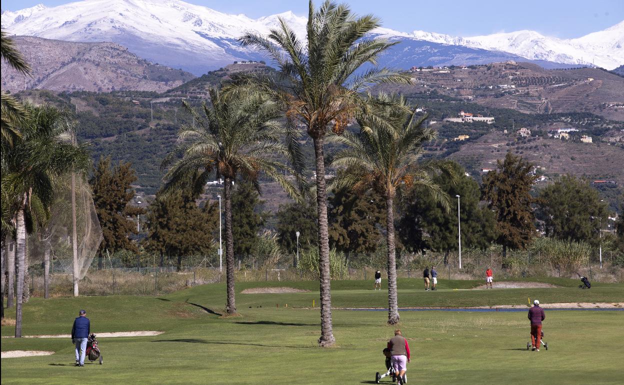 Imagen de archivo del campo de golf de Motril.