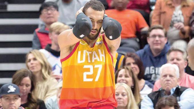 Gobert, primer caso positivo de la NBA. 