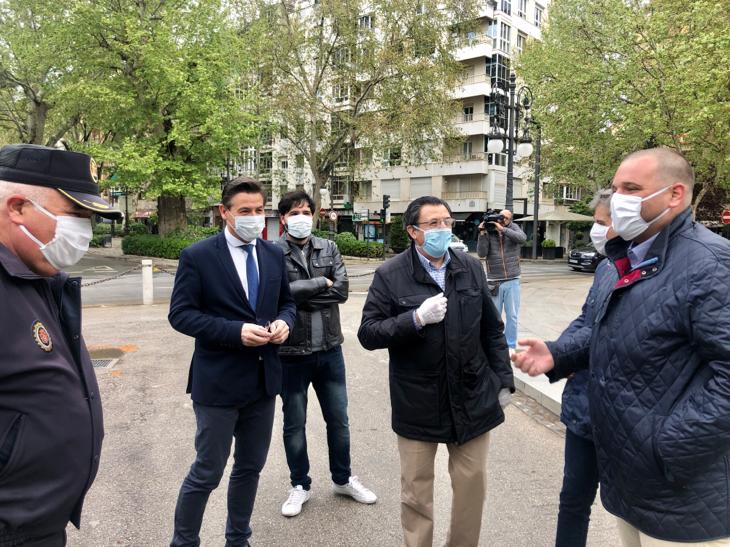 Los legionarios recorrerán la capital hoy para informar sobre la obligatoriedad de cumplir la normativa y vigilar las infraestructuras