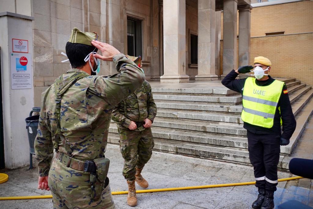 Los legionarios recorrerán la capital hoy para informar sobre la obligatoriedad de cumplir la normativa y vigilar las infraestructuras