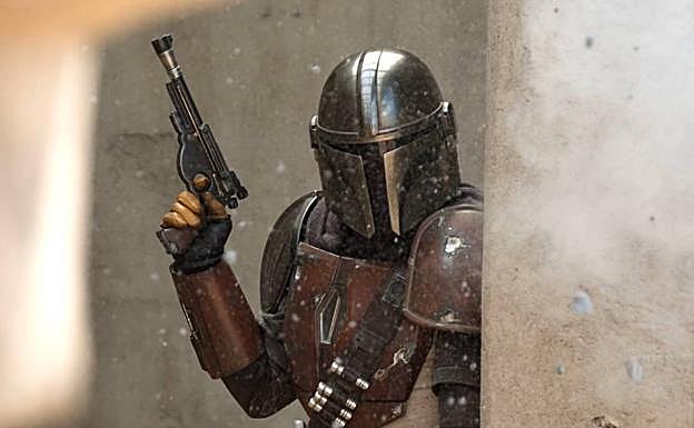 Un fotograma de 'The Mandalorian'.