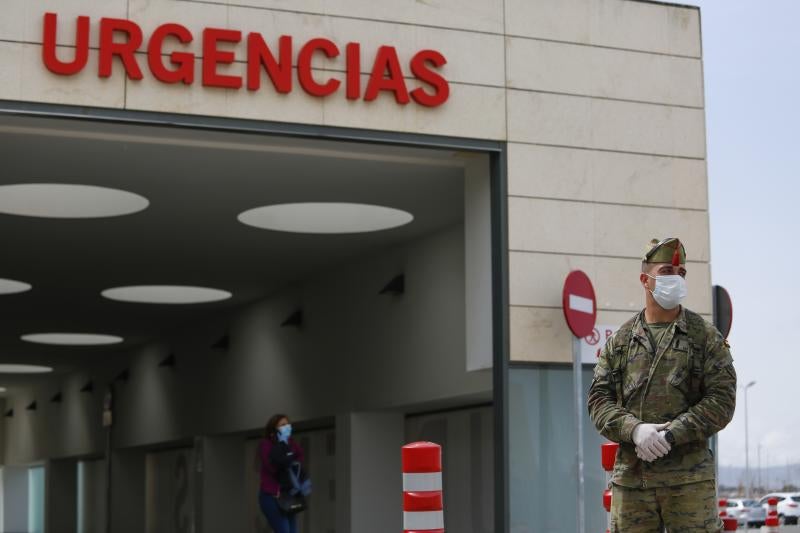 Siguen las imágenes de calles desiertas en la capital en pleno estado de alarma