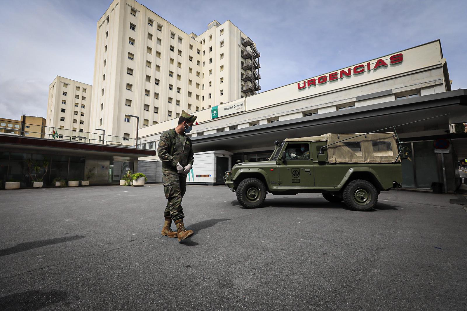 Siguen las imágenes de calles desiertas en la capital en pleno estado de alarma