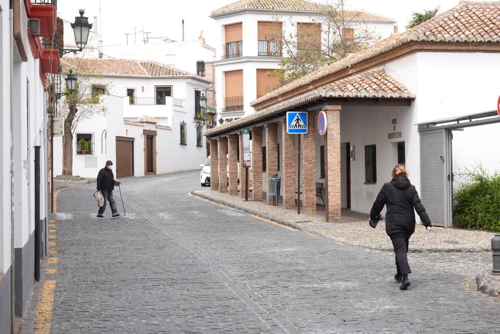 Siguen las imágenes de calles desiertas en la capital en pleno estado de alarma
