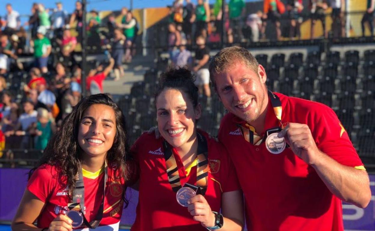 Carmen Cano y Mª Ángeles, junto al también alcalaíno Alberto Ruiz, aplaza su sueño olímpico al verano de 2021. 