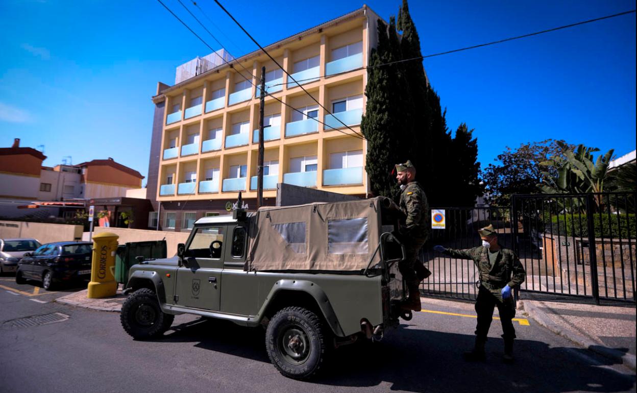 La Legión desembarca en Motril