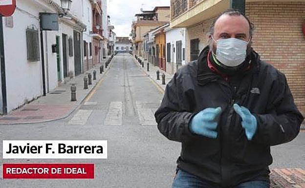 El redactor de IDEAL Javier F. Barrera informa desde Haza Grande sobre cómo vive el barrio la crisis del coronavirus