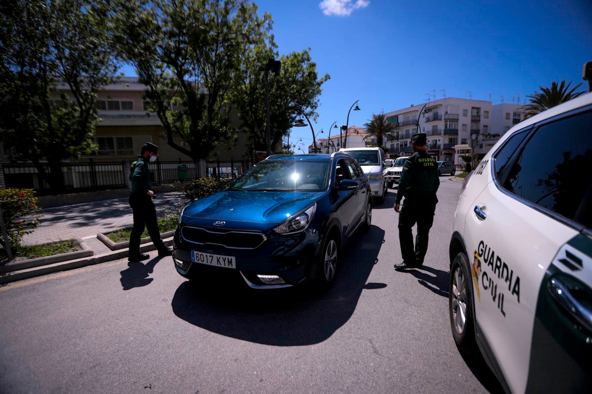 La delegación del Gobierno andaluz intensifica la vigilancia en carreteras para reducir la movilidad aún más del 85%