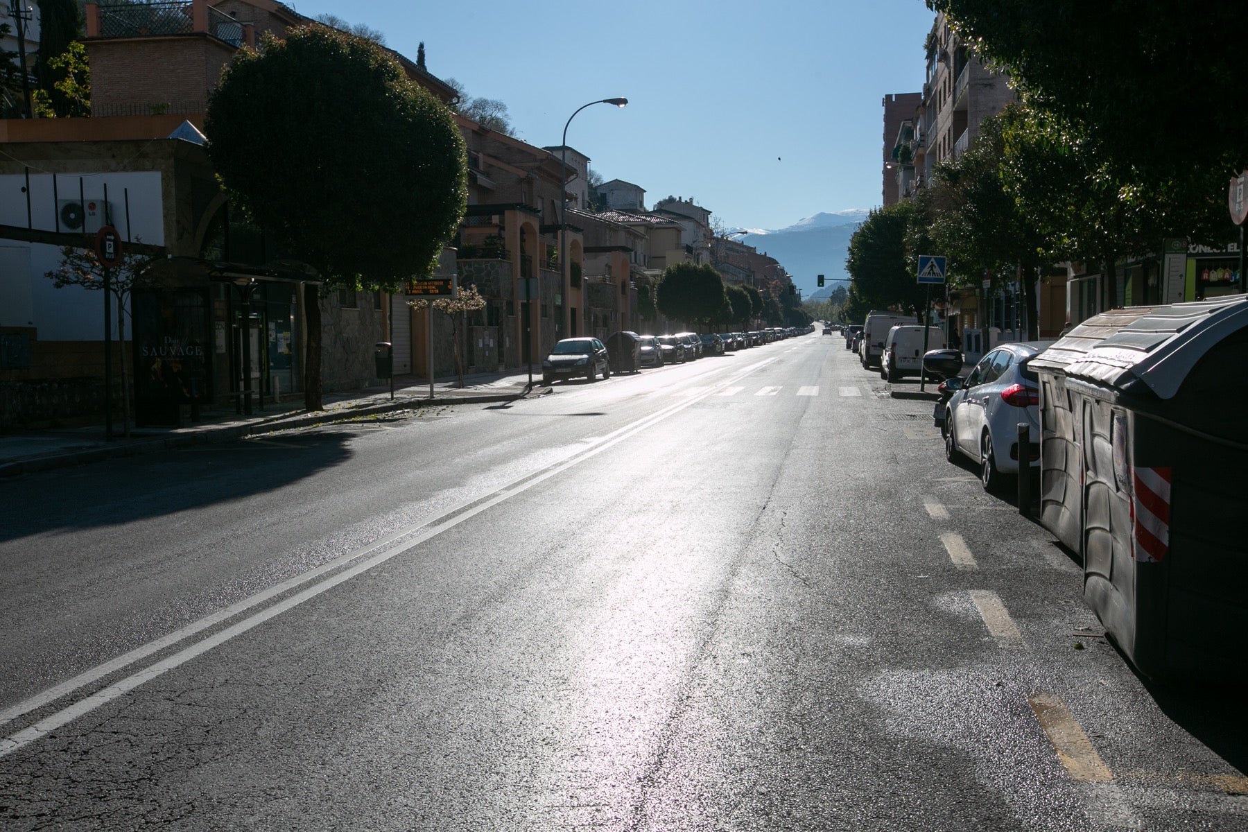 Así están las calles de la ciudad en otra jornada de cuarentena por la crisis del coronavirus