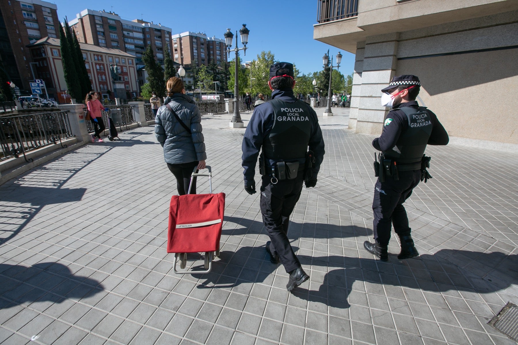 Así están las calles de la ciudad en otra jornada de cuarentena por la crisis del coronavirus