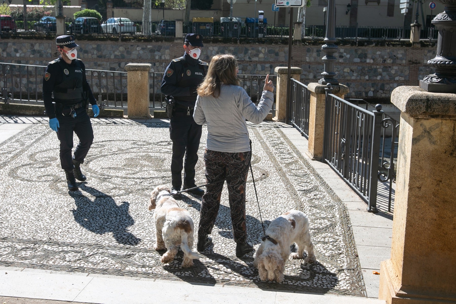 Así están las calles de la ciudad en otra jornada de cuarentena por la crisis del coronavirus