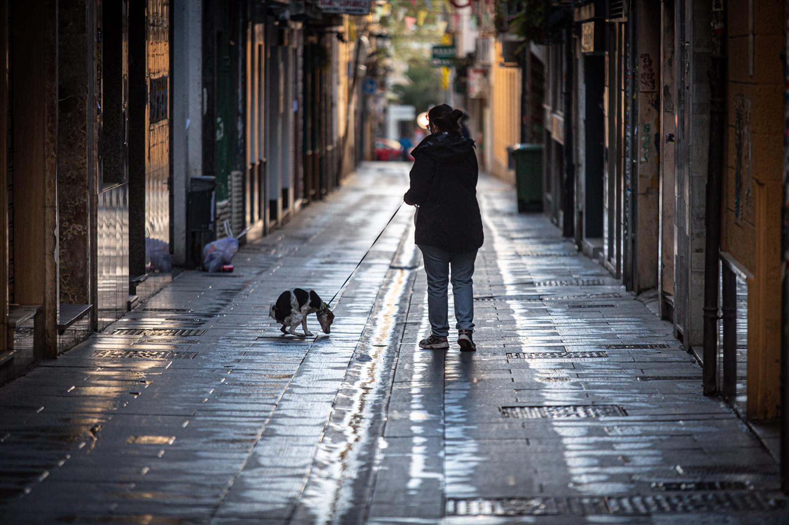La ciudad vivie un nuevo fin de semana del estado de alarma