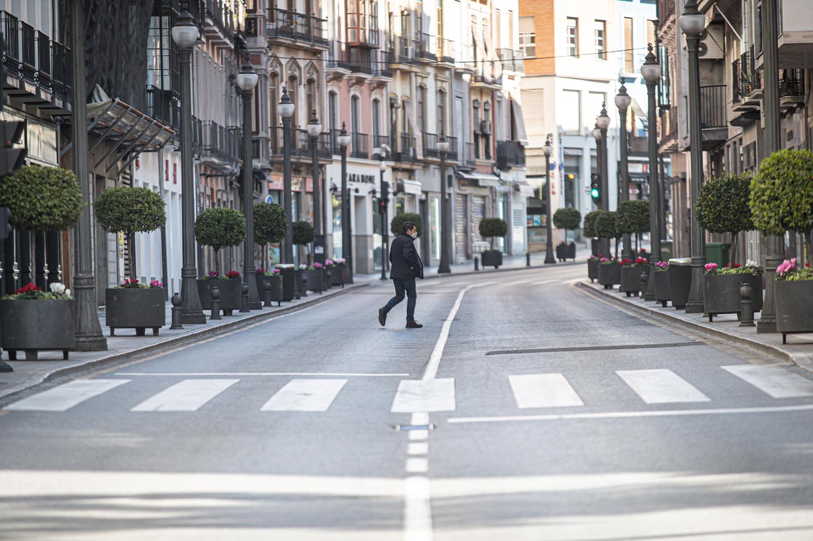 La ciudad vivie un nuevo fin de semana del estado de alarma