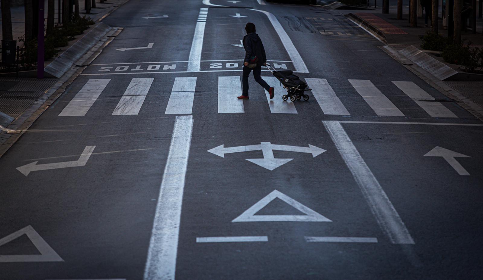 La ciudad vivie un nuevo fin de semana del estado de alarma