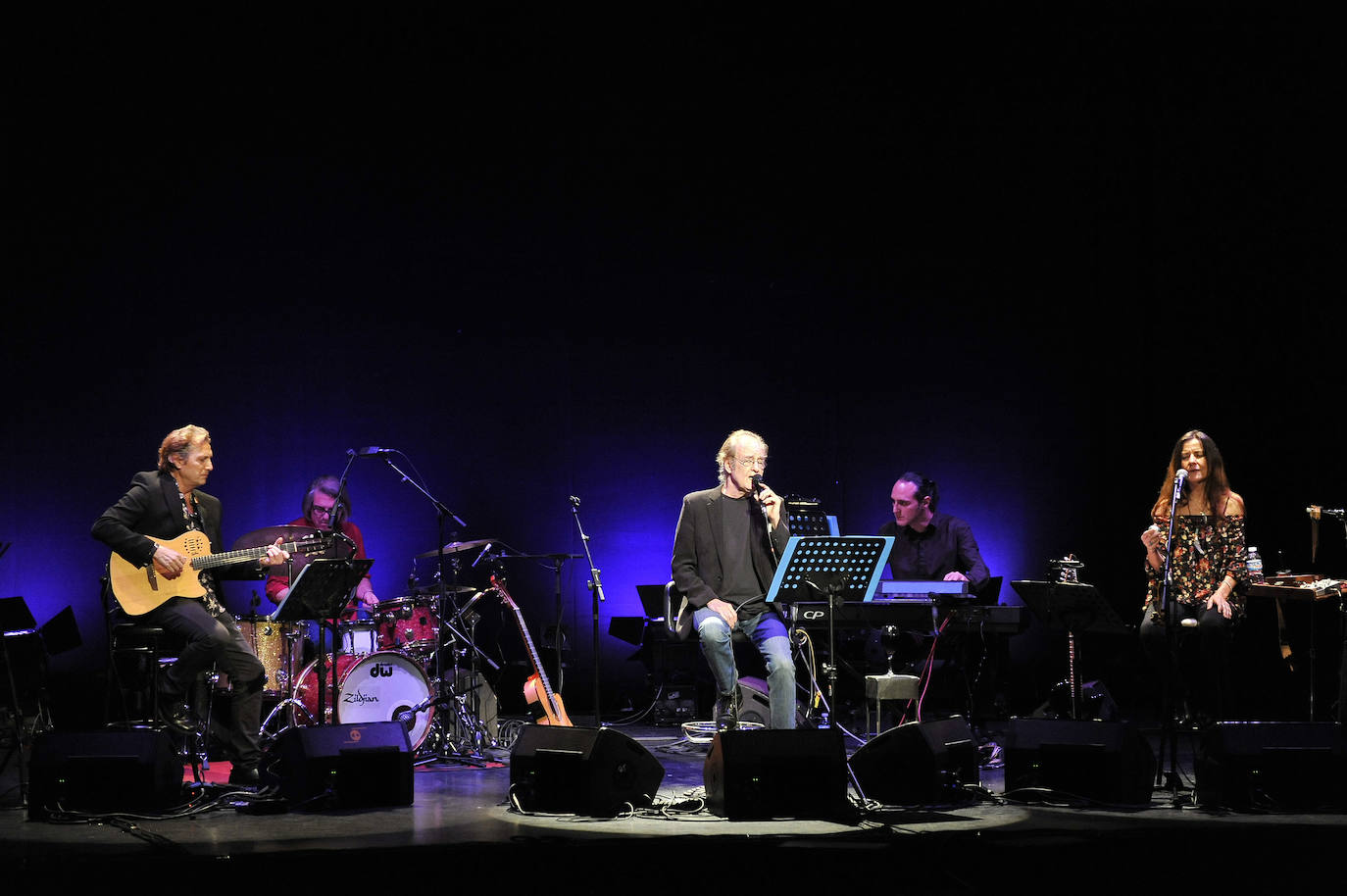 Aute en su último concierto en Granada en 2016.