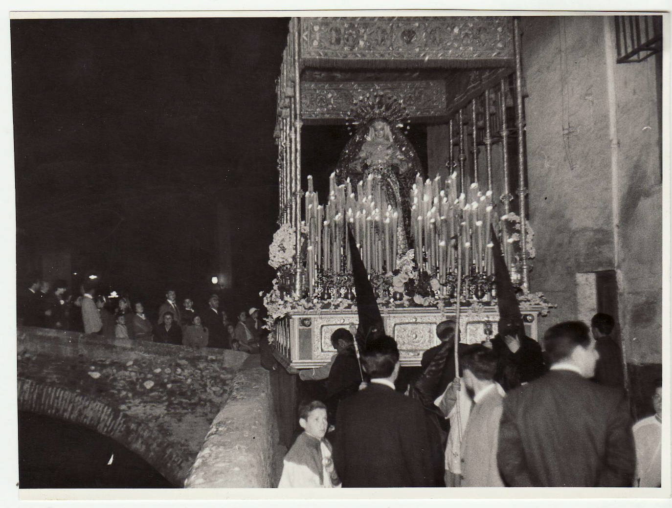 La Virgen de Las Maravillas de vuelta a San Pedro en 1962