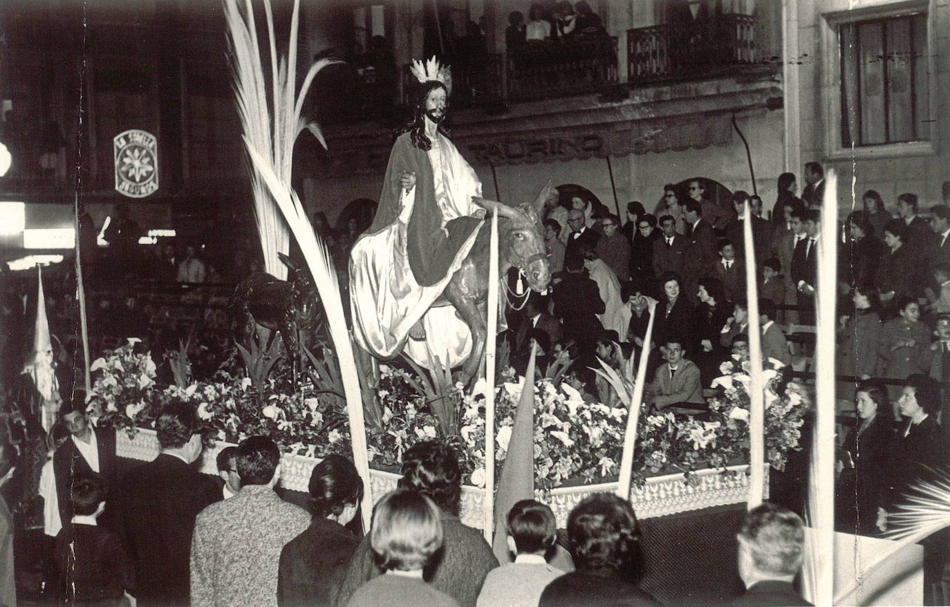 La Borriquilla en estación de penitencia